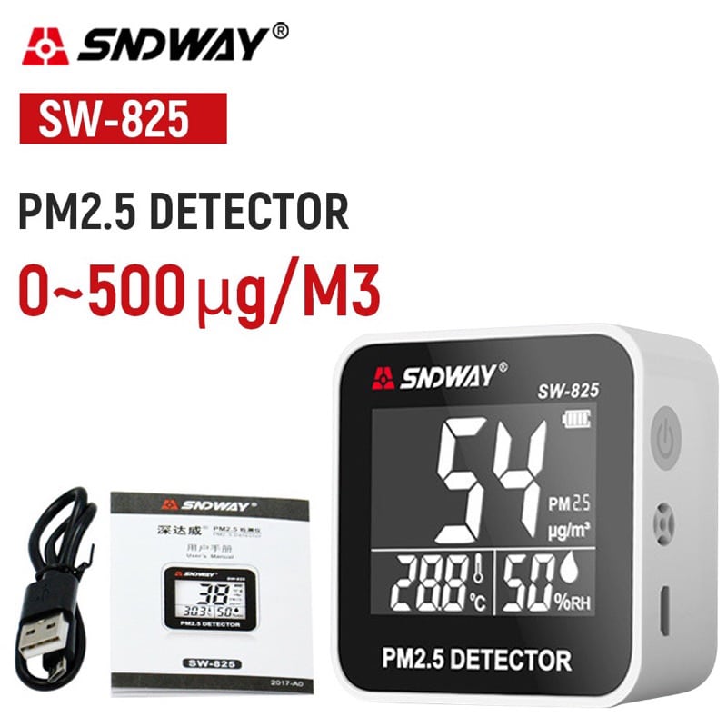 เครื่องวัดฝุ่น SNDWAY SW-825 PM2.5 DETECTOR